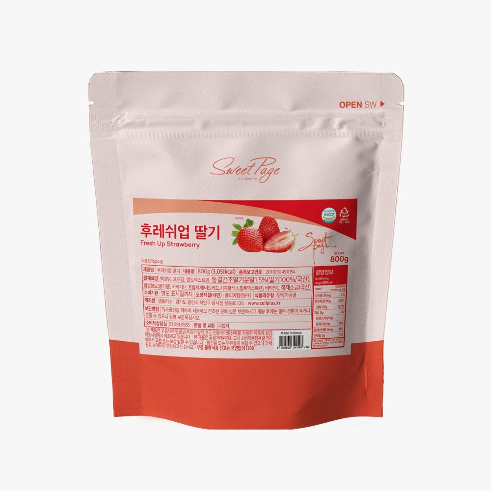 FRESH UP STRAWBERRY POWDER 50% OFF ->$ 7.50