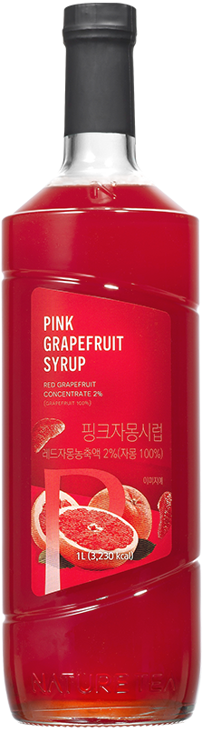 PINK GRAPEFRUIT SYRUP 50% OFF -> $ 5.50